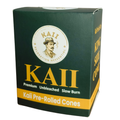 KAII Pre Rolled Cones - Easy-to-Use 109 mm King Size Cones with Tips, Pack of 98 - High-Quality Rolling Paper for Smooth, Even Burn - Ideal for Hassle-Free Herb Enjoyment